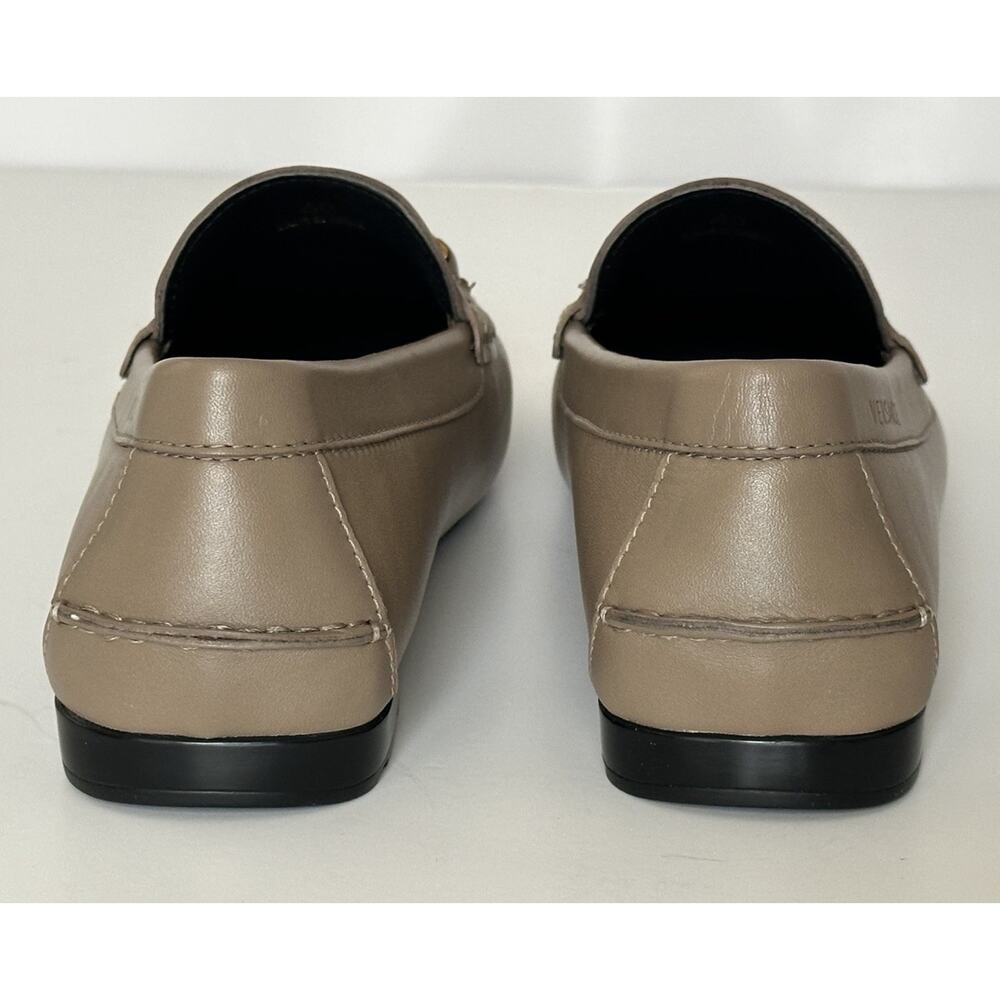 VERSACE Medusa Men's Taupe Leather Driver Shoes 7 US (40 Euro) 1009707 NIB $850 - Picture 9 of 16